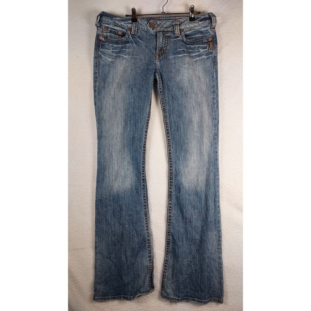 Silver Jeans Tuesday Bootcut Jeans Womens 32x35 Light Wash Y2K Denim